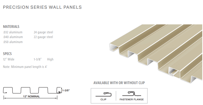 Metal Wall Panel Cladding Box Rib Wall Cladding Type Rolling Forming ...